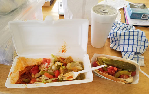 Frito Pie & Chicago Dog