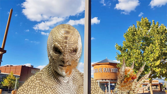 alien ate my burger!