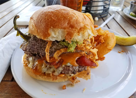 second street brewery alien burger