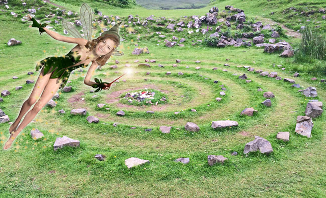 it's magical fairy and scottish celebrity, kelly macdonald!