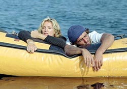 They look like they're watching Swept Away.