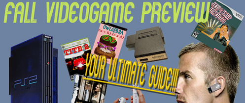 Fall Videogame Preview!